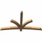 Ekena Millwork Davenport Timber Gable Bracket, Western Red Cedar, 72"W x 42"H x 3 1/2"D x 3 1/2"F, 14/12 Pitch GBW072X42X0404DAV00SWR - alternate 5